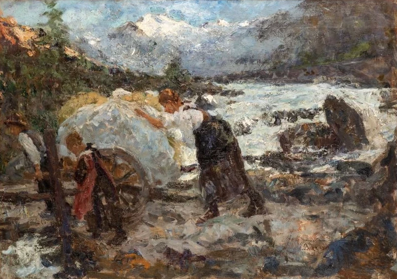 Raccolta del fieno, Cogne Valle d'Aosta